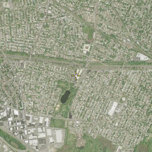 Aerial/Satellite Image of Intermediate School 231, NY