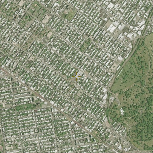 Aerial/Satellite Image of Intermediate School 296, NY