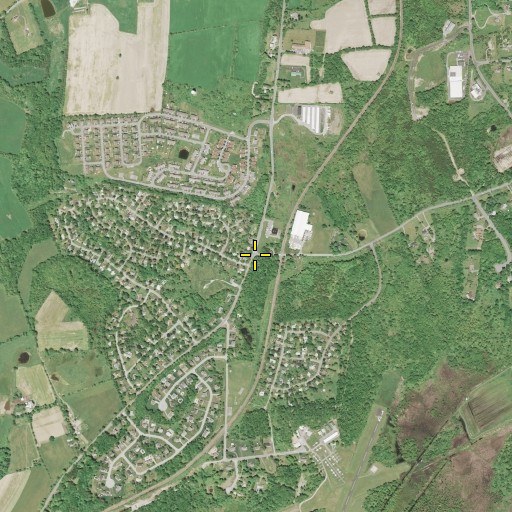 Aerial/Satellite Image of Lake, NY