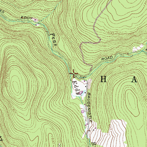 Topographic Map of Lakin Brook, NY