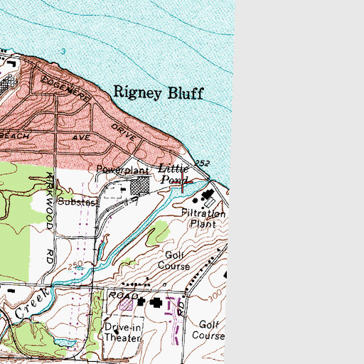 Topographic Map of Little Pond, NY