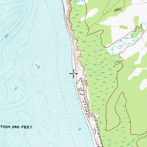 Topographic Map of Little Stony Creek, NY