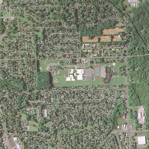 Aerial/Satellite Image of Liverpool High School, NY