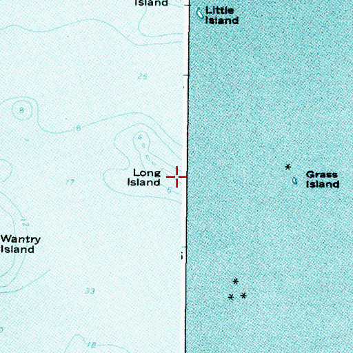 Topographic Map of Long Island, NY