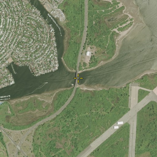 Aerial/Satellite Image of Mill Basin Bridge, NY