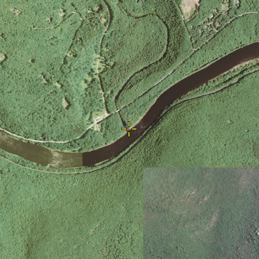 Aerial/Satellite Image of Mongaup River, NY