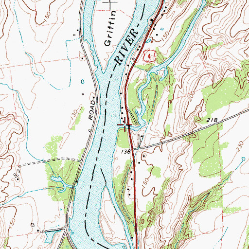 Topographic Map of Moses Kill, NY
