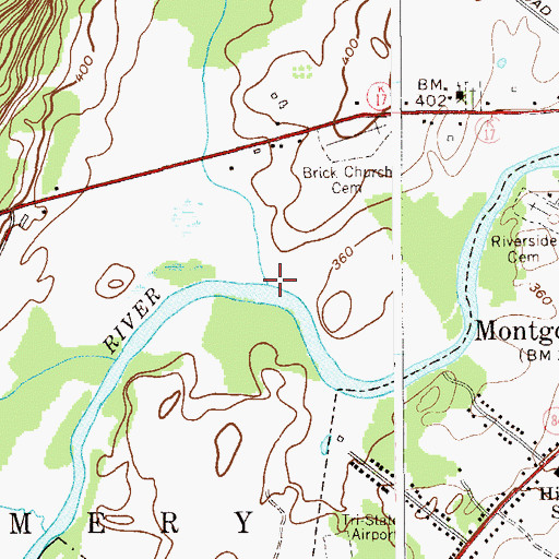 Topographic Map of Muddy Kill, NY