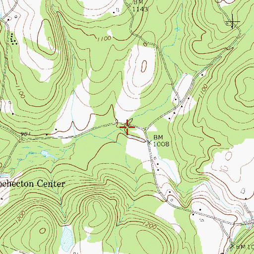 Topographic Map of Nebraska Brook, NY
