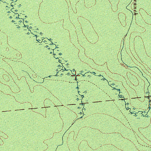 Topographic Map of North Branch Mad River, NY
