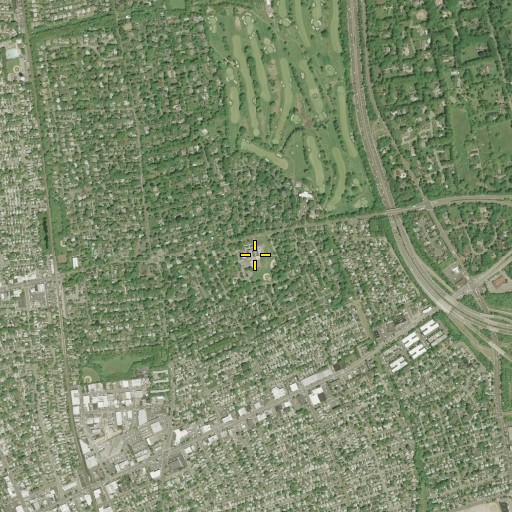 Aerial/Satellite Image of North Side School, NY