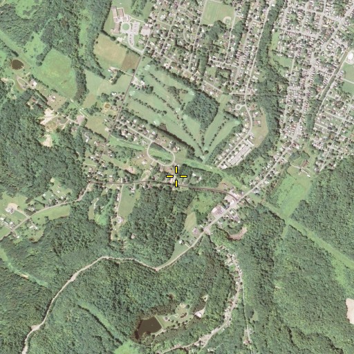 Aerial/Satellite Image of Old Forge School (historical), NY