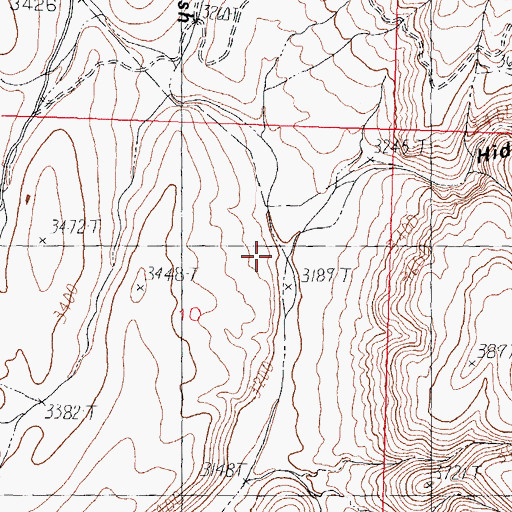 Topographic Map of Pocum Wash, AZ