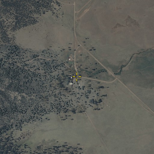 Aerial/Satellite Image of Point of Pines, AZ