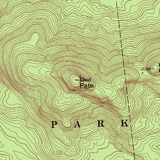 Topographic Map of Owl Pate, NY