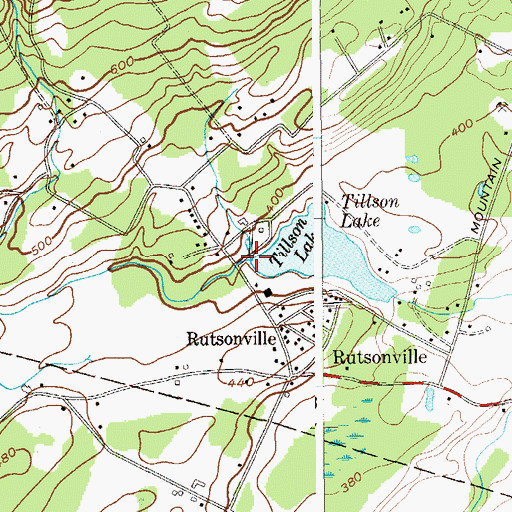 Topographic Map of Palmaghatt Kill, NY