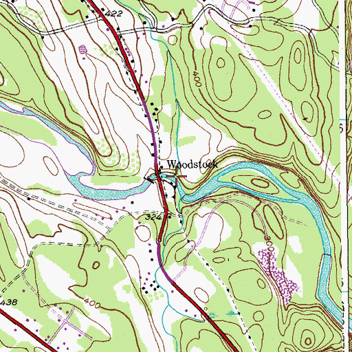 Topographic Map of Platte Kill, NY