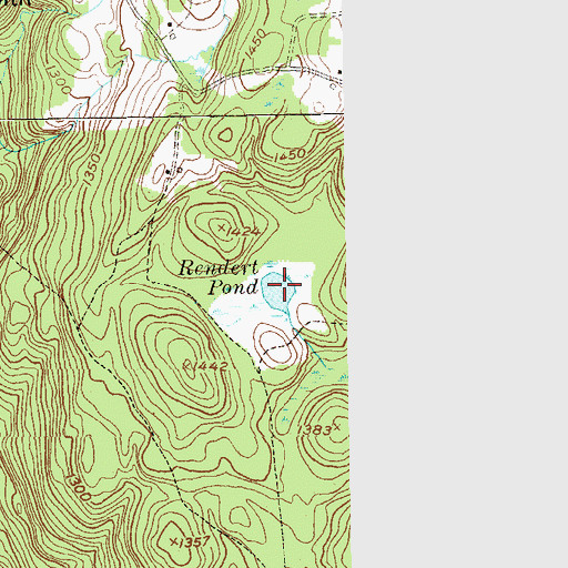 Topographic Map of Rendert Pond, NY