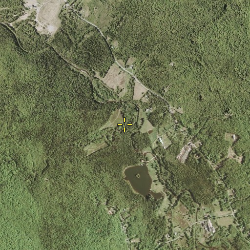 Aerial/Satellite Image of Roaring Kill, NY
