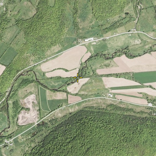 Aerial/Satellite Image of Rose Brook, NY