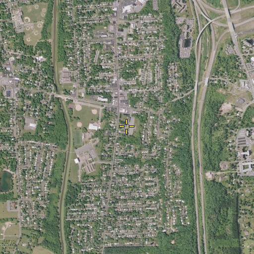 Aerial/Satellite Image of Saint James School (historical), NY