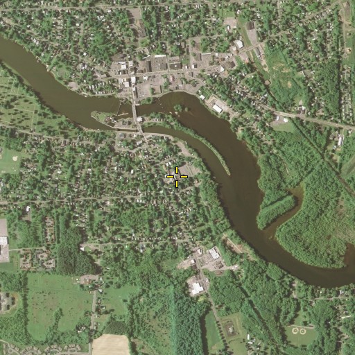 Aerial/Satellite Image of Saint Marys School, NY