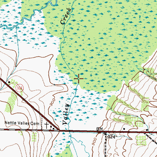 Topographic Map of Sherman Hollow, NY