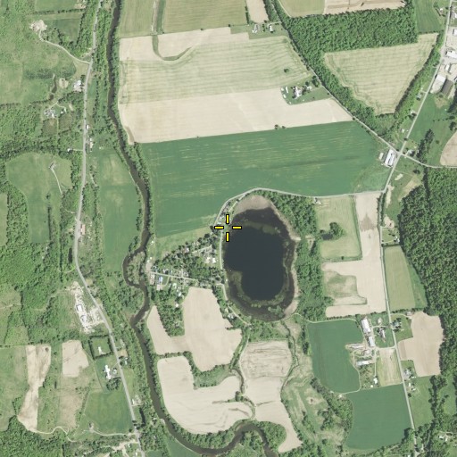 Aerial/Satellite Image of Silver Lake, NY