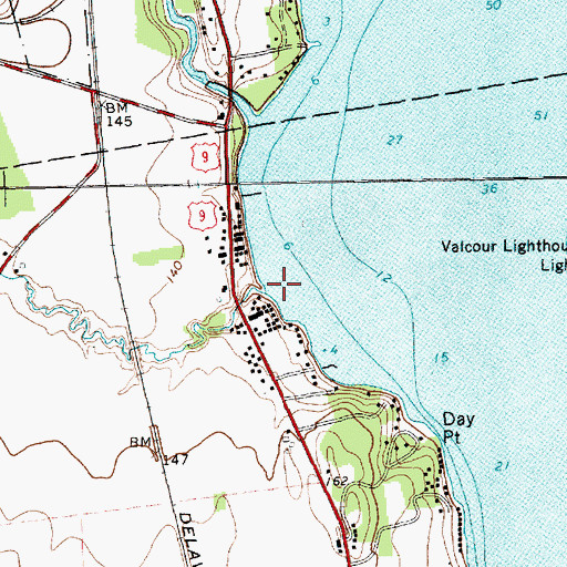 Topographic Map of Silver Stream, NY