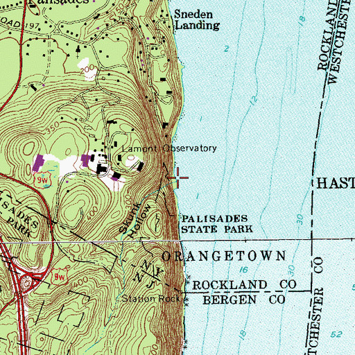Topographic Map of Skunk Hollow, NY