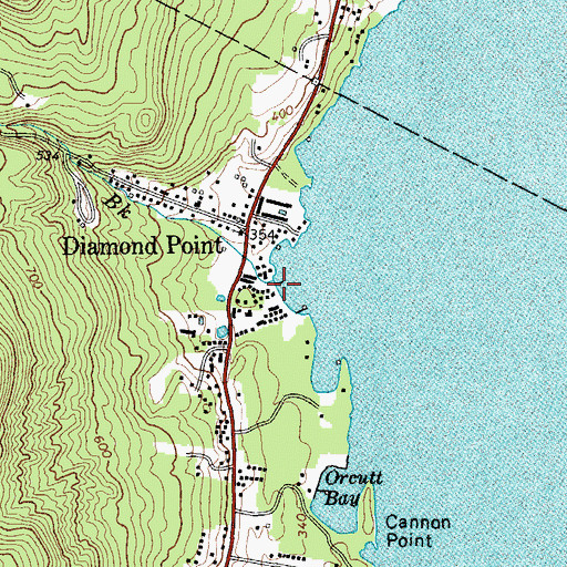 Topographic Map of Smith Brook, NY