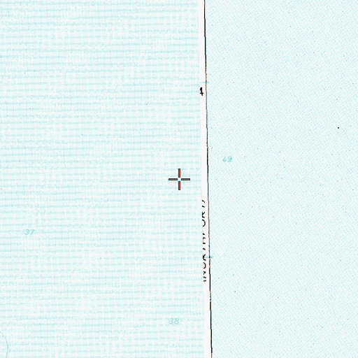 Topographic Map of Smithtown Bay, NY