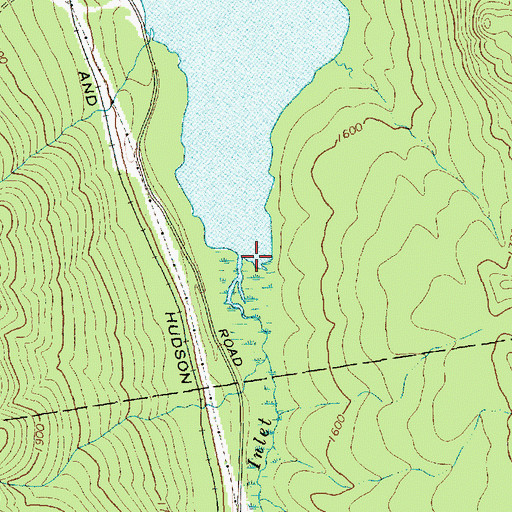 Topographic Map of South Inlet, NY