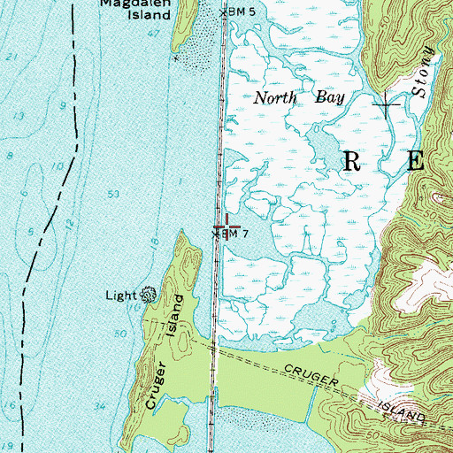 Topographic Map of Stony Creek, NY