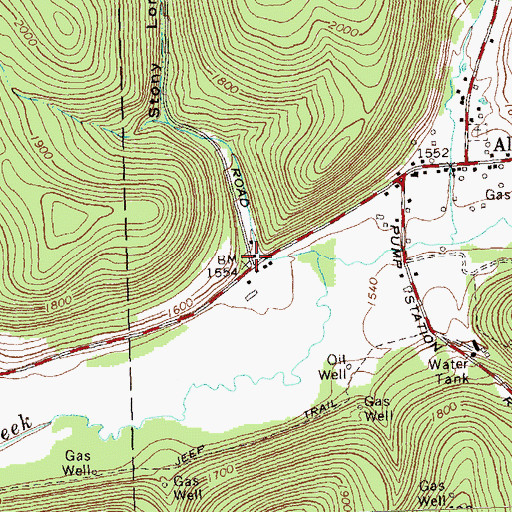 Topographic Map of Stony Lonesome Hollow, NY