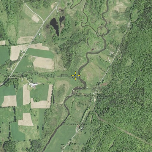 Aerial/Satellite Image of Tallette Creek, NY