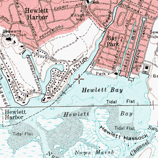 Topographic Map of Thixton Creek, NY
