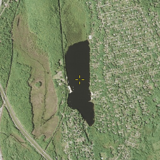 Aerial/Satellite Image of Lake Tonetta, NY