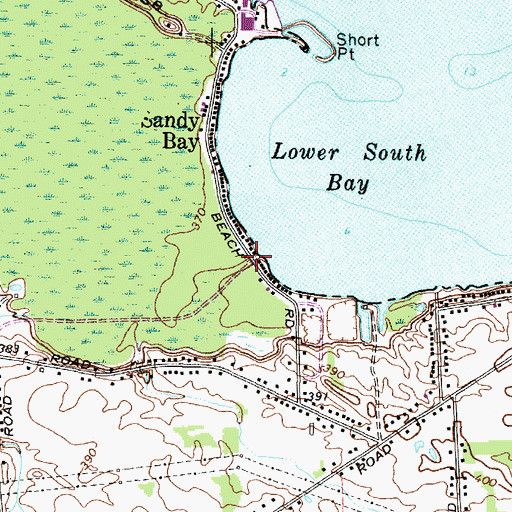 Topographic Map of Volmer Creek, NY
