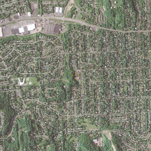 Aerial/Satellite Image of Walberta Park Primary School, NY