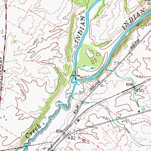 Topographic Map of West Creek, NY