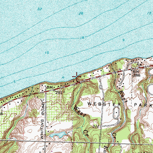 Topographic Map of West Creek, NY