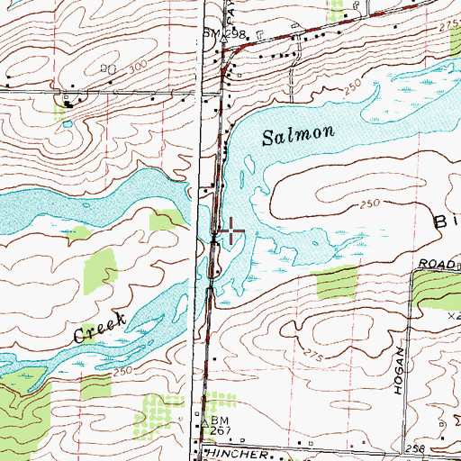 Topographic Map of West Creek, NY