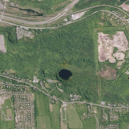 Aerial/Satellite Image of Clark Reservation State Park, NY