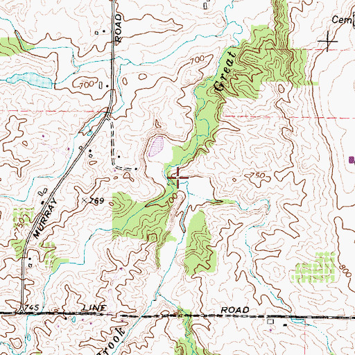 Topographic Map of Sucker Brook, NY