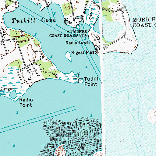 Topographic Map of Tuthill Point, NY