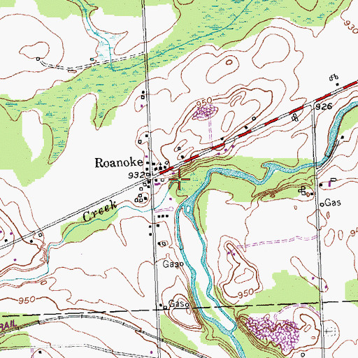 Topographic Map of White Creek, NY