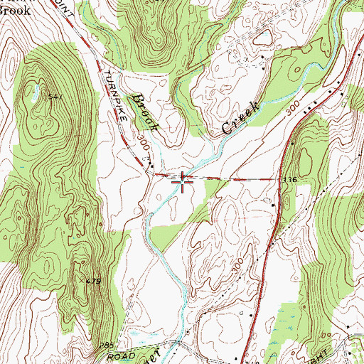 Topographic Map of Willow Brook, NY