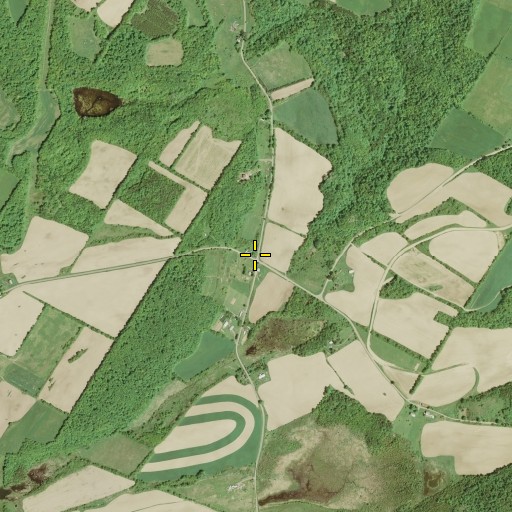 Aerial/Satellite Image of Willse Four Corners, NY