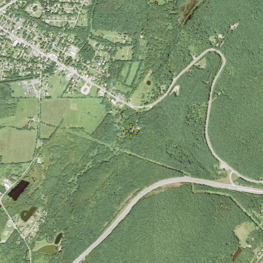 Aerial/Satellite Image of Willsey Brook, NY